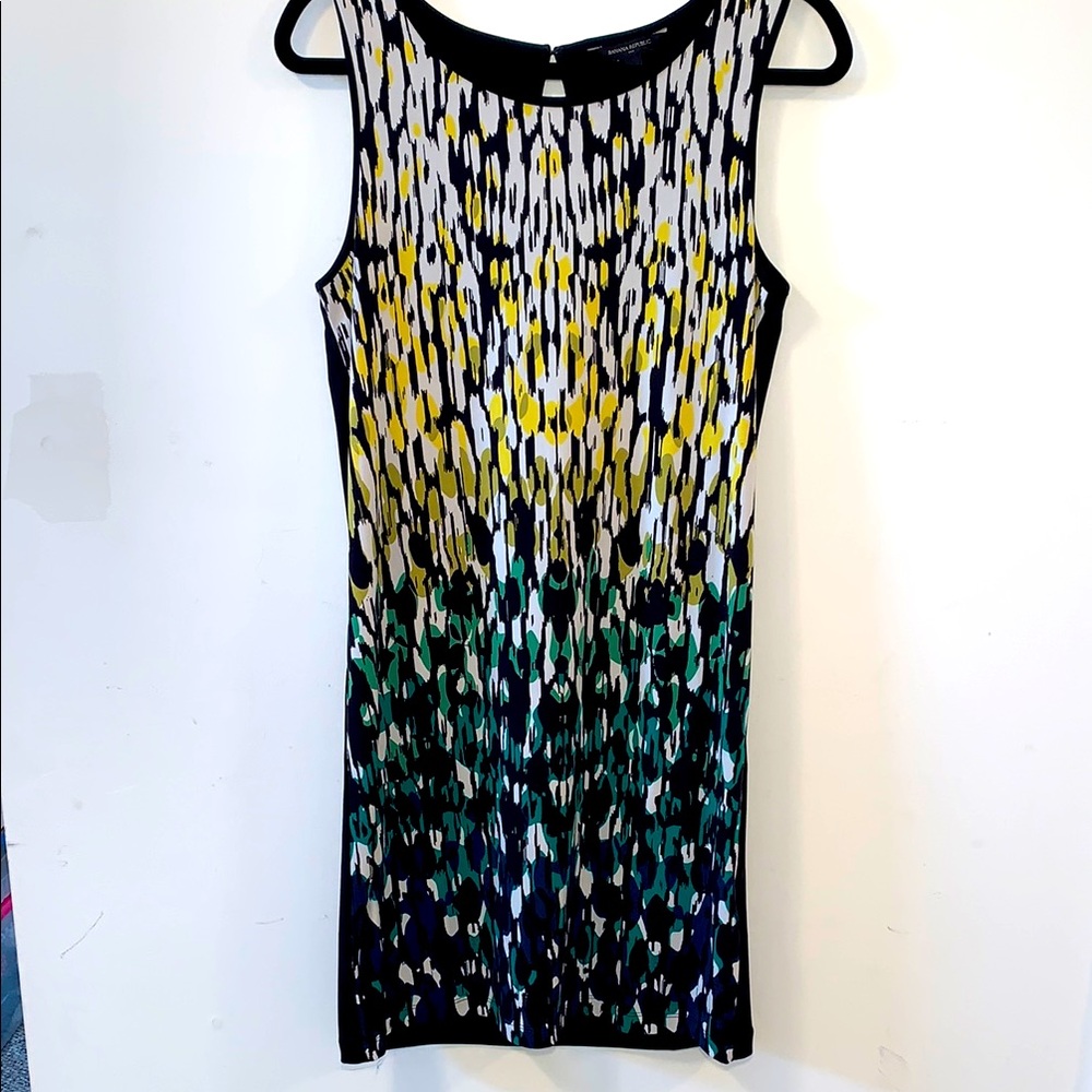 Banana Republic Multicolor Sleeveless Dress